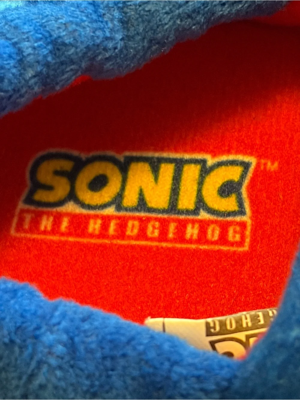 Sonic The Hedgehog soft blue